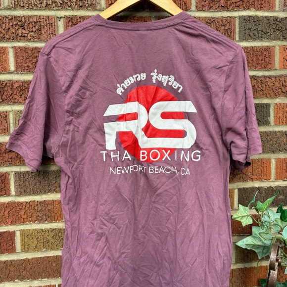 Rising Sons Thai Boxing Newport Beach California Short Sleeve Tee Shirt - Picture 4 of 4